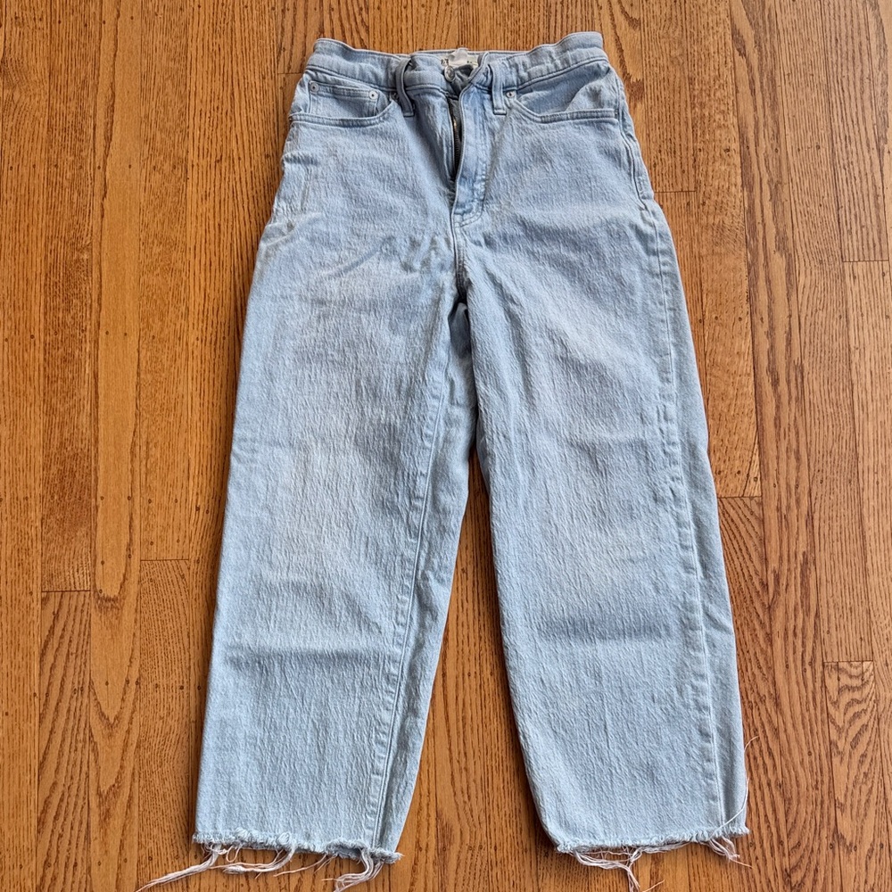 Madewell perfect vintage wide-leg crop